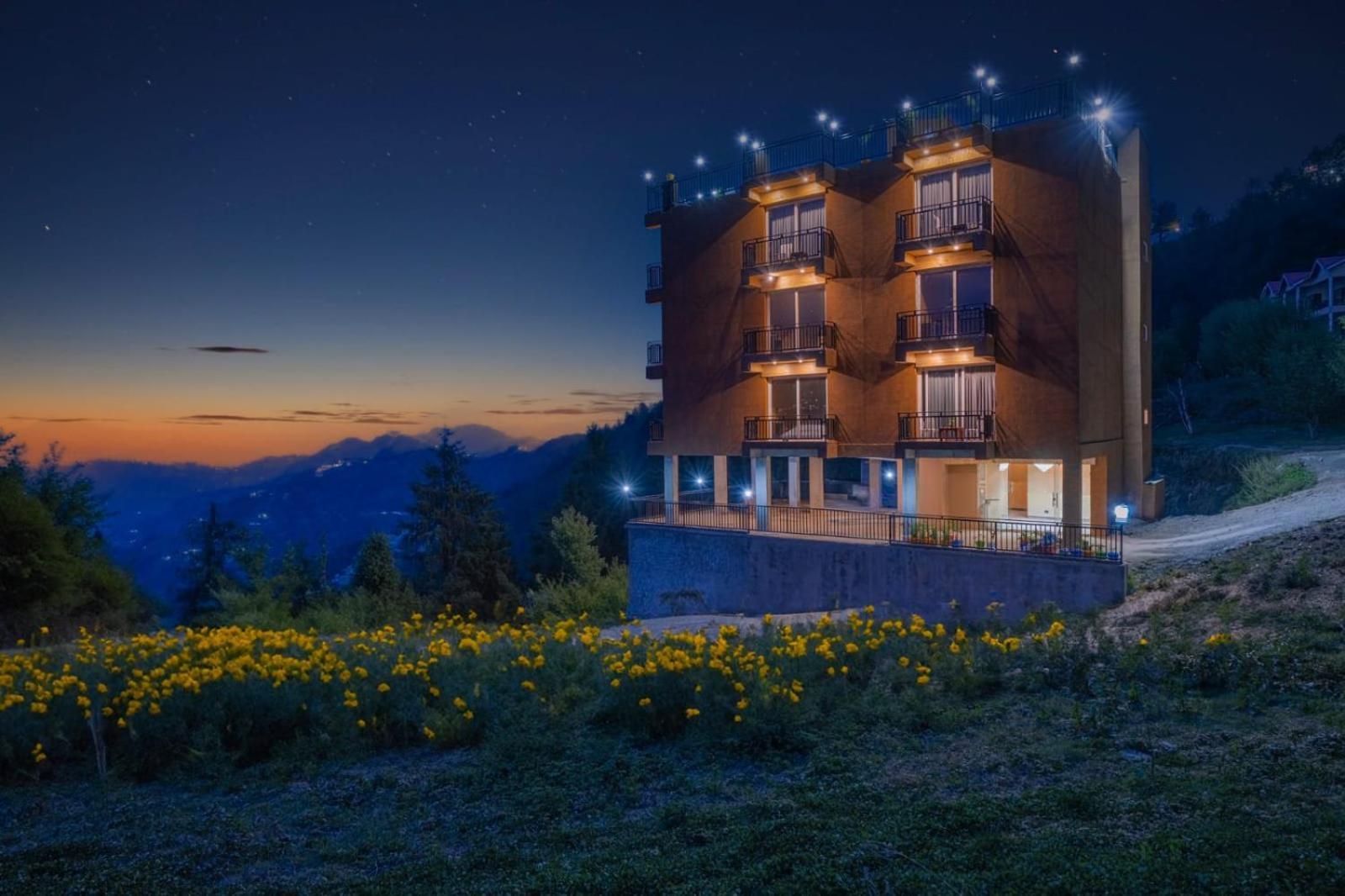 The Countryside Retreat I Vacations I Conference I Mice I Family Events I Open Air Terrace I Sky Bonfire I Kufri By Exotic Stays Shimla Extérieur photo